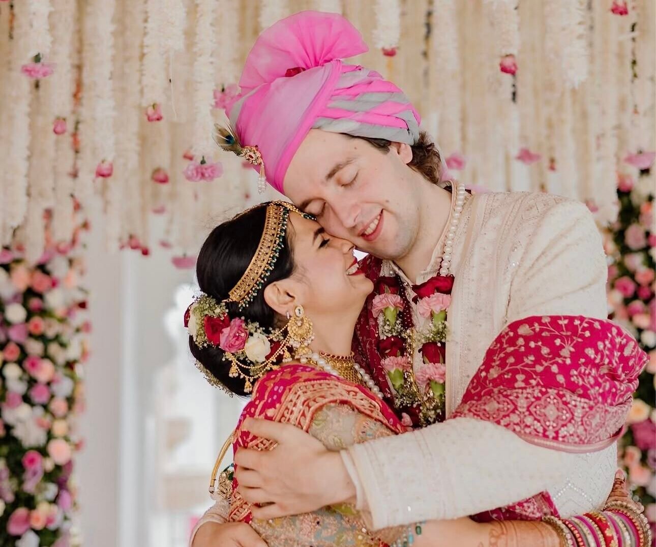 A Wedding Vows celebration in Udaipur